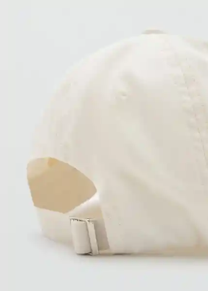 Gorra Basic Blanco Talla 99 Hombre Mango