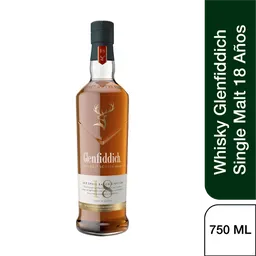Glenfiddich Single Malt Scotch Whisky 18 años