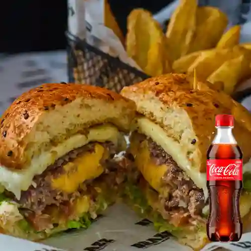 Combo 4 Babys + Papas + Coca Cola Original 400 ml