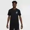Nike Camiseta M Tee Run Iykyk Manga Corta Hombre Negro Talla L