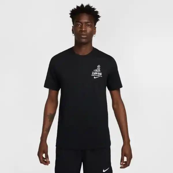 Nike Camiseta M Tee Run Iykyk Manga Corta Hombre Negro Talla L