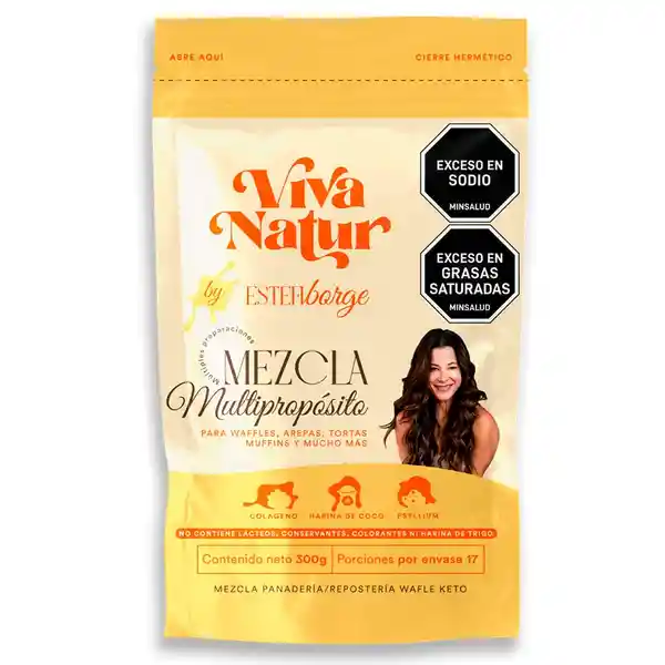 Mezcla Multipropósito Viva Natur Bolsa