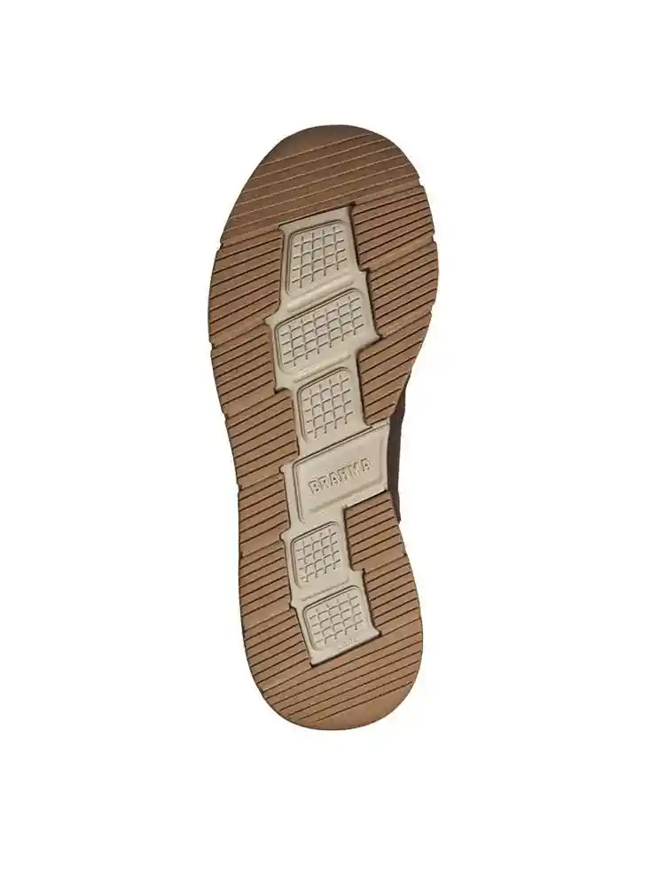 Brahma Zapatos Casual Dinámico Caballero Café Talla 42
