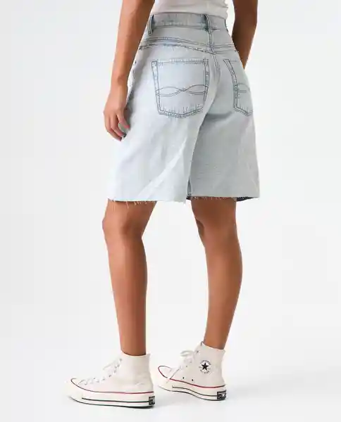 Short Mujer Azul Talla 6 352G004_AZU114604 Americanino