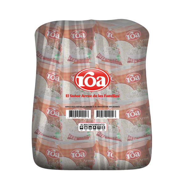 Roa Paca Arroz Fortificado 25 x 500 g