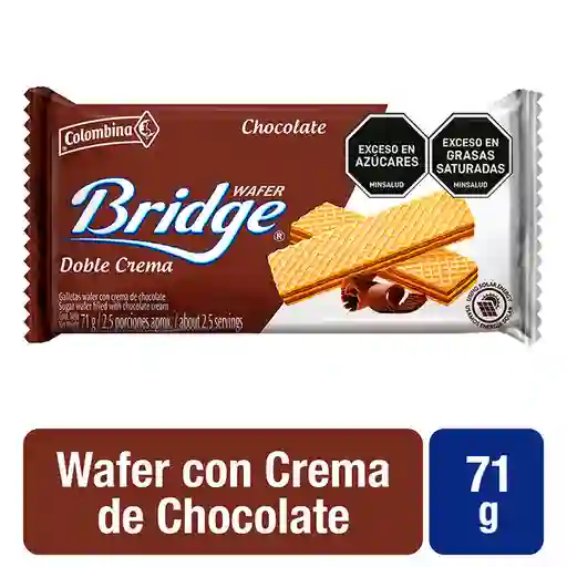Bridge Galleta de Chocolate con Doble Crema