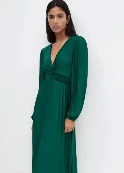 Vestido Eleni-A Botella Talla XL Mujer Mango