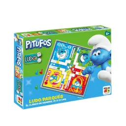 Toyng Juego de Mesa Pitufos Ludo-Parqués