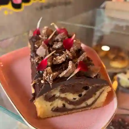 Torta Marmoleada de Ferrero / Porción