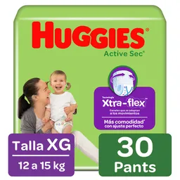 Huggies Pañales Active Sec Pants Etapa 4