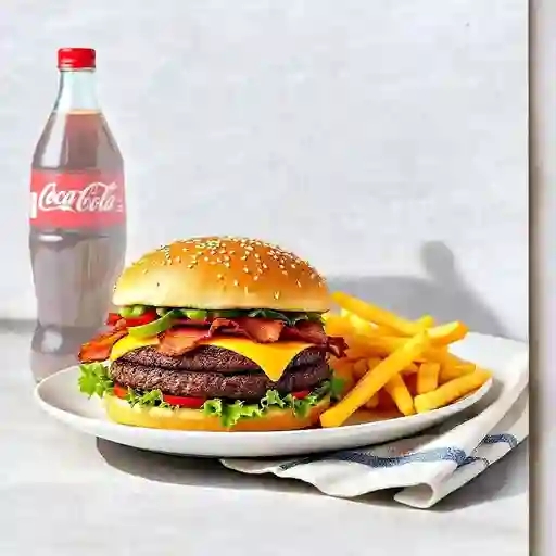 Hamburguesa Doble Carne