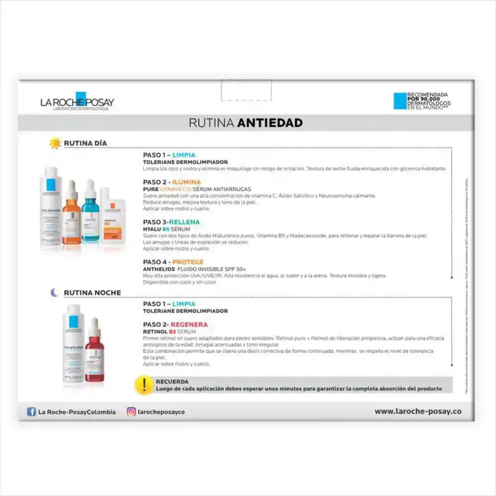 La Roche Posay Rutina Antiedad