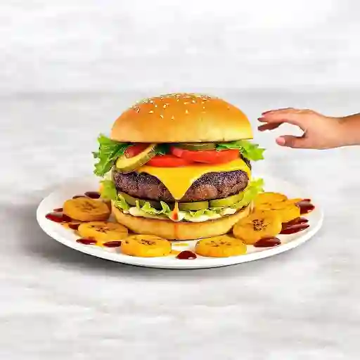 Hamburguesa Platanito