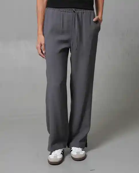 Pantalón Mujer Gris Talla 12 260G050_GRI163915 Rifle