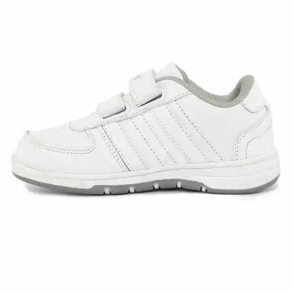 Los Gomosos Tenis Escolares Bob Velcro Unisex Gris Talla 25