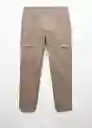 Pantalón Cargo Topo Talla 46 Hombre Mango