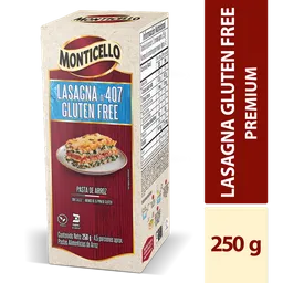 Monticello Lasagna Glute Free