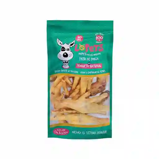 Lopets Alimento para Perro Patas de Pollo