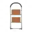 Escalera Plegable Metal 2 Peldaños Multicolor Diseño 0003