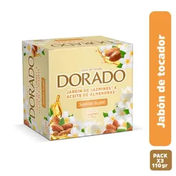 Dorado Jabón Jardín Jazmines Aceite Almendra