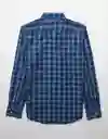 Camisa Hombre Azul Talla SMALL 2722415 American Eagle