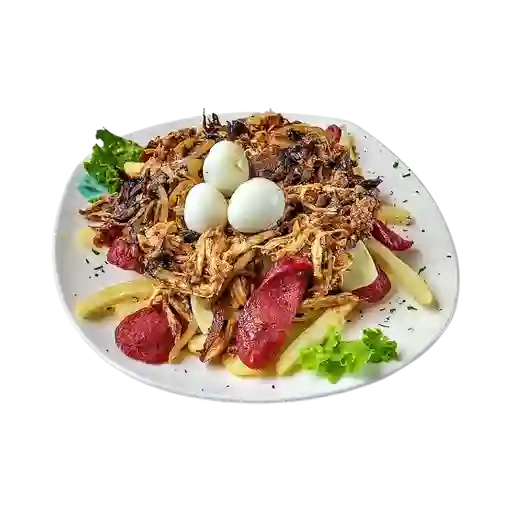 Salchipapa Especial