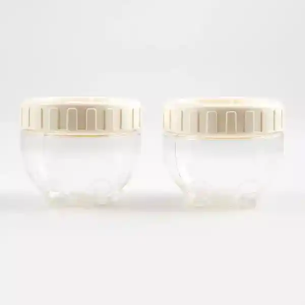 Estra Set Recipiente Interlock Circulares Herméticos