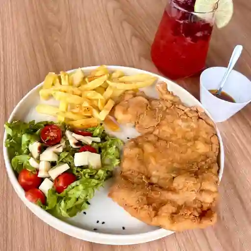 Milanesa de pollo
