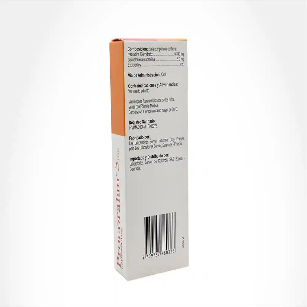 Procoralan Servier(5 mg)