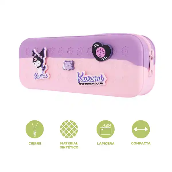 Cartuchera Serie Sanrio Kuromi Miniso