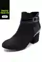 Botines Dama Negro Talla 36 150 Tellenzi