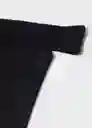 Camiseta Berta-H Negro Talla S Mujer Mango