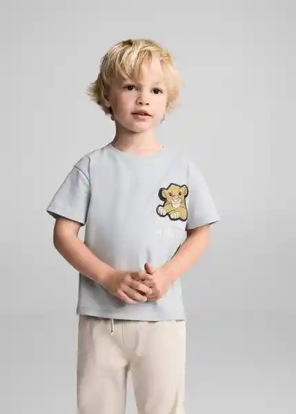 Camiseta Hakuna Celeste Talla 97 Niños Mango