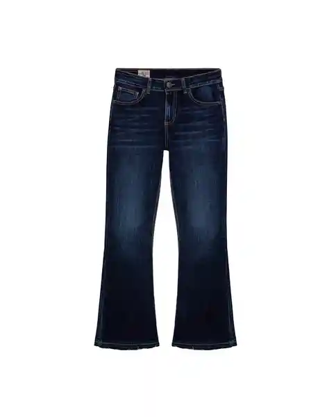 Jean High Cosmo Oscuro Azul Francés Medio Talla 4 Chevignon