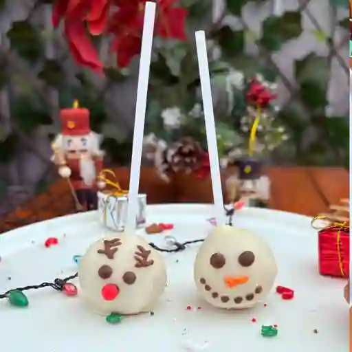 Cakepop navideño unidad