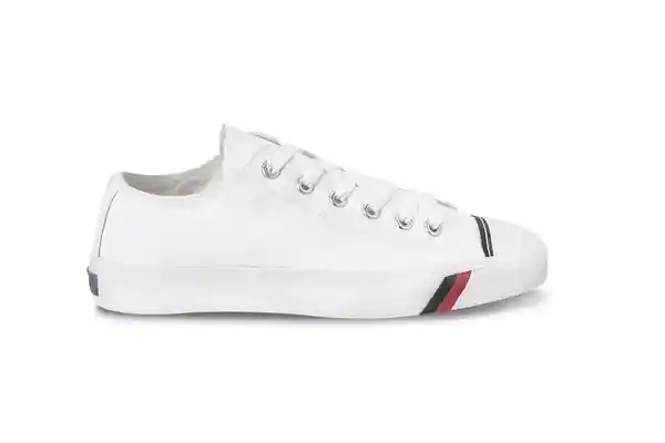 Croydon Tenis Royal lo Cut Para Hombre Blanco Talla 28