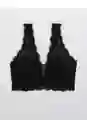 Bralette Negro Talla Medium Aerie American Eagle