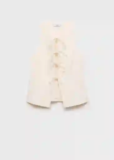 Top Ana Crudo Talla S Mujer Mango