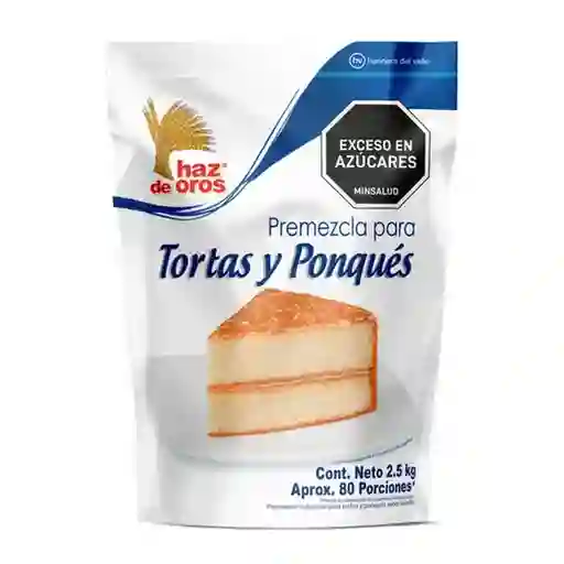Haz de Oro Premezcla Para Torta y Ponque