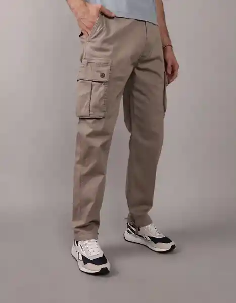 Pantalón Hombre Beige Talla 34 x 32 5034219 American Eagle