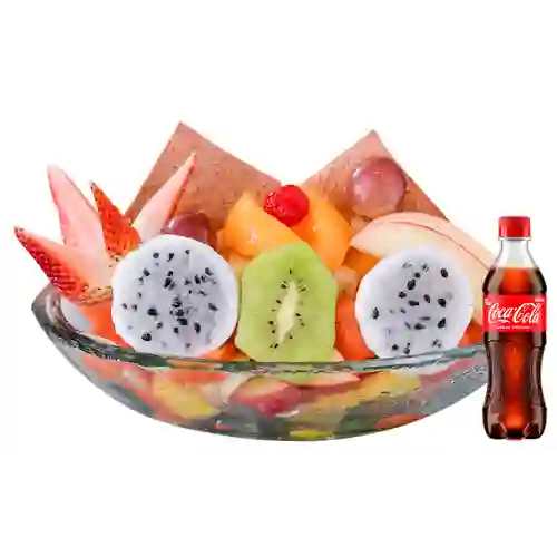 Combo Ensalada Natural + Coca Cola Original 400 ml