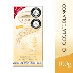 Lindt Lindor Barra de Chocolate Blanco