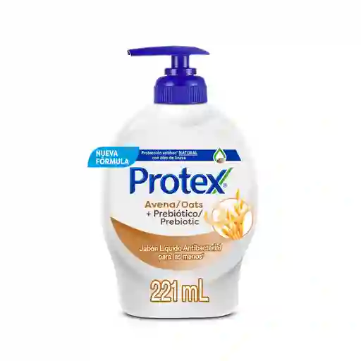 Jabón Liquido Manos Protex Avena 221ml
