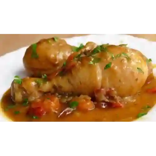 Pollo en Salsa de Finas Hierbas
