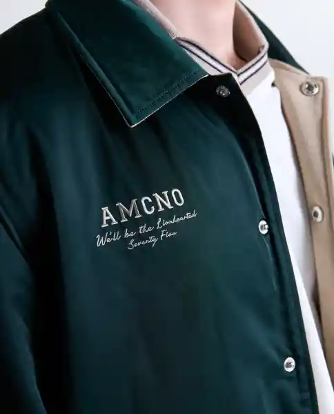 Chaqueta Hombre Verde Talla XL 829G003_VER195406 Americanino