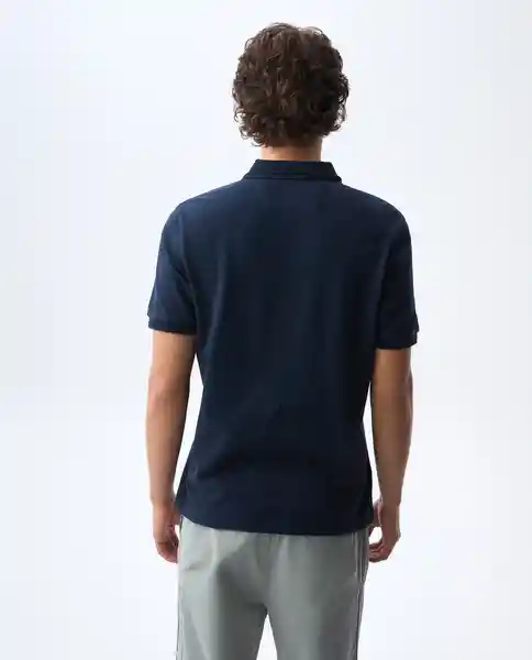 Camiseta Hombre Azul Talla M 801G006_AZU194024 Americanino