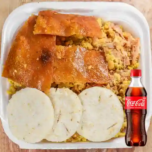 Combo Lechona Kilo + Coca Cola Original 400 ml