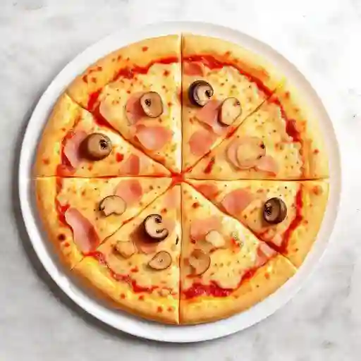 Jamón, Pollo y Champiñón Personal + Manzana 400 ml