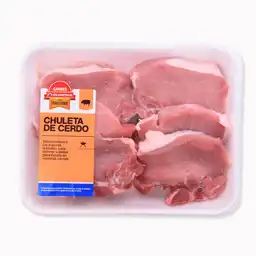 Chuleta De Cerdo Sin Piel Olimpica Bandeja