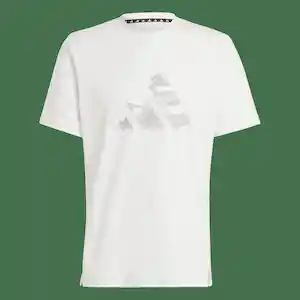 Adidas Camiseta Camo Big Logo Hombre Blanco Talla L Ref: IW8489